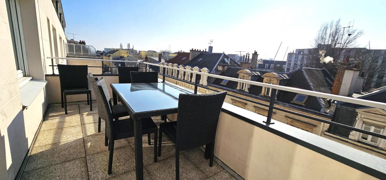 Charmant Appartement Proche Centre Ville Реймс Екстериор снимка